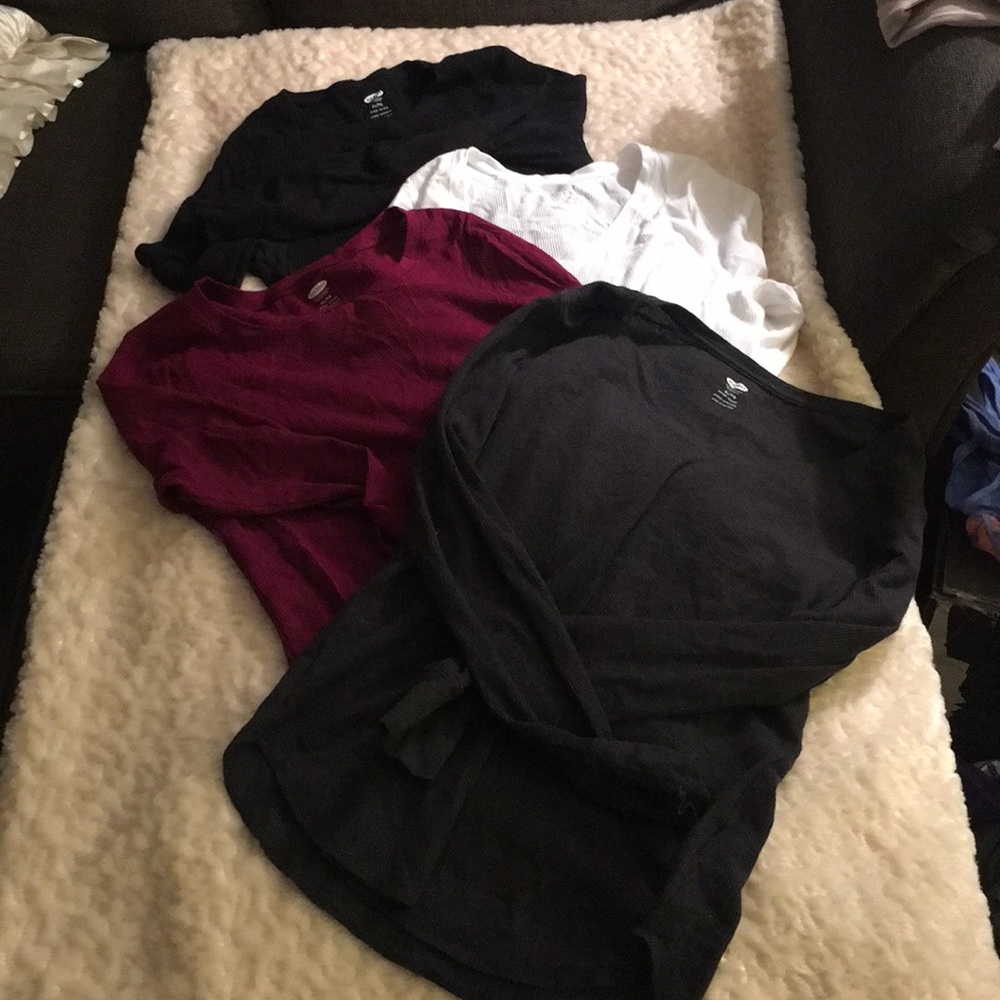 LOT OF OLD NAVY THERMALS
